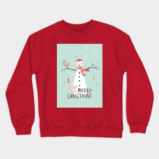 Christmas Snowman Crewneck Sweatshirt